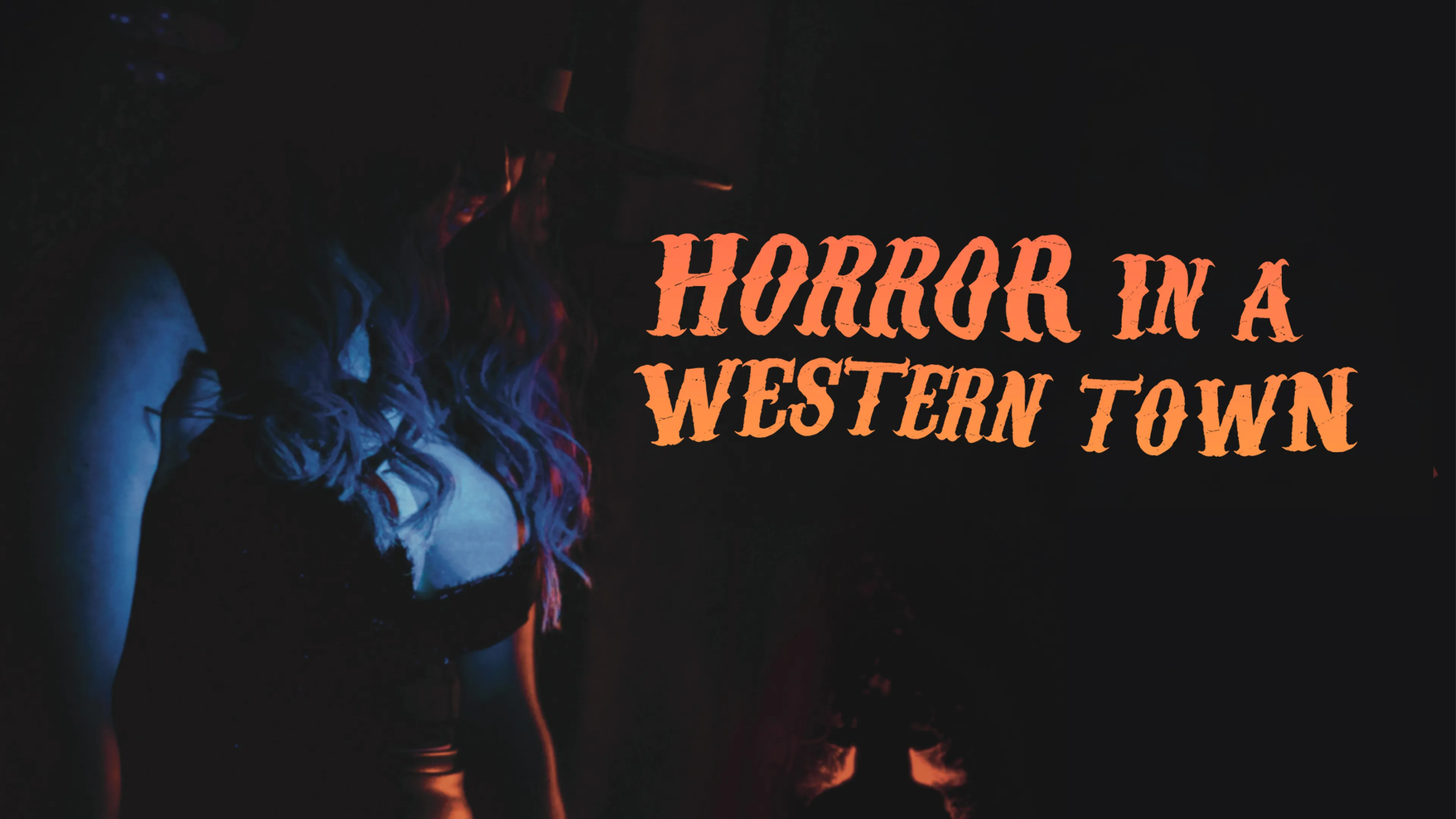 Horror in a Western Town poster
